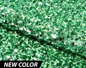 Duchess Stretch Velvet Sequin Fabric | Blue Moon Fabrics