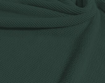 Popcorn Polyester Spandex Jacquard Stoff | Blauer Mond Stoffe