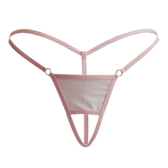 Sexy lingerie femme underwear women panties ropa interior femenina tanga  thong Netting transparent Open file Hollowing out girl -  Portugal