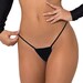 Women Cheeky Black T-back Bikini Bottoms Micro Thongs Super Sexy girl Swimwear Biquini Bikinis Brazilian Bikini Sheer Bottom
