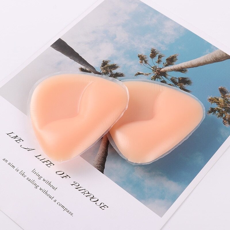 Buy Waterproof Silicone Bra Inserts - Soft Push Up Pads for Women Summer  Swimsuits & Bikini (Nude) Online at desertcartINDIA