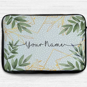 Personalized Monogram Laptop Sleeve: Neoprene, Dual Zipper