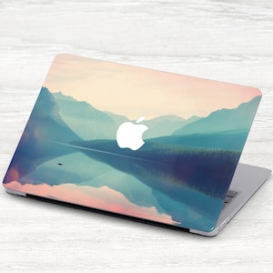 Lake Macbook Case: Mountain View Plastic Cover