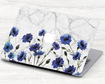 Cornflowers Macbook Pro 16 Inch 13 Inch Marble Macbook Air Case 2022 Procase Floral Macbook Pro 13 Case 2018 15 In Macbook Pro Case SD0142