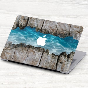 Ocean Wood Macbook Air 13 Inch  Hardshell Macbook Pro 13 Inch Case Blue Waves Nature 15 Macbook Pro Case  Macbook 16 Inch Pro SD0122