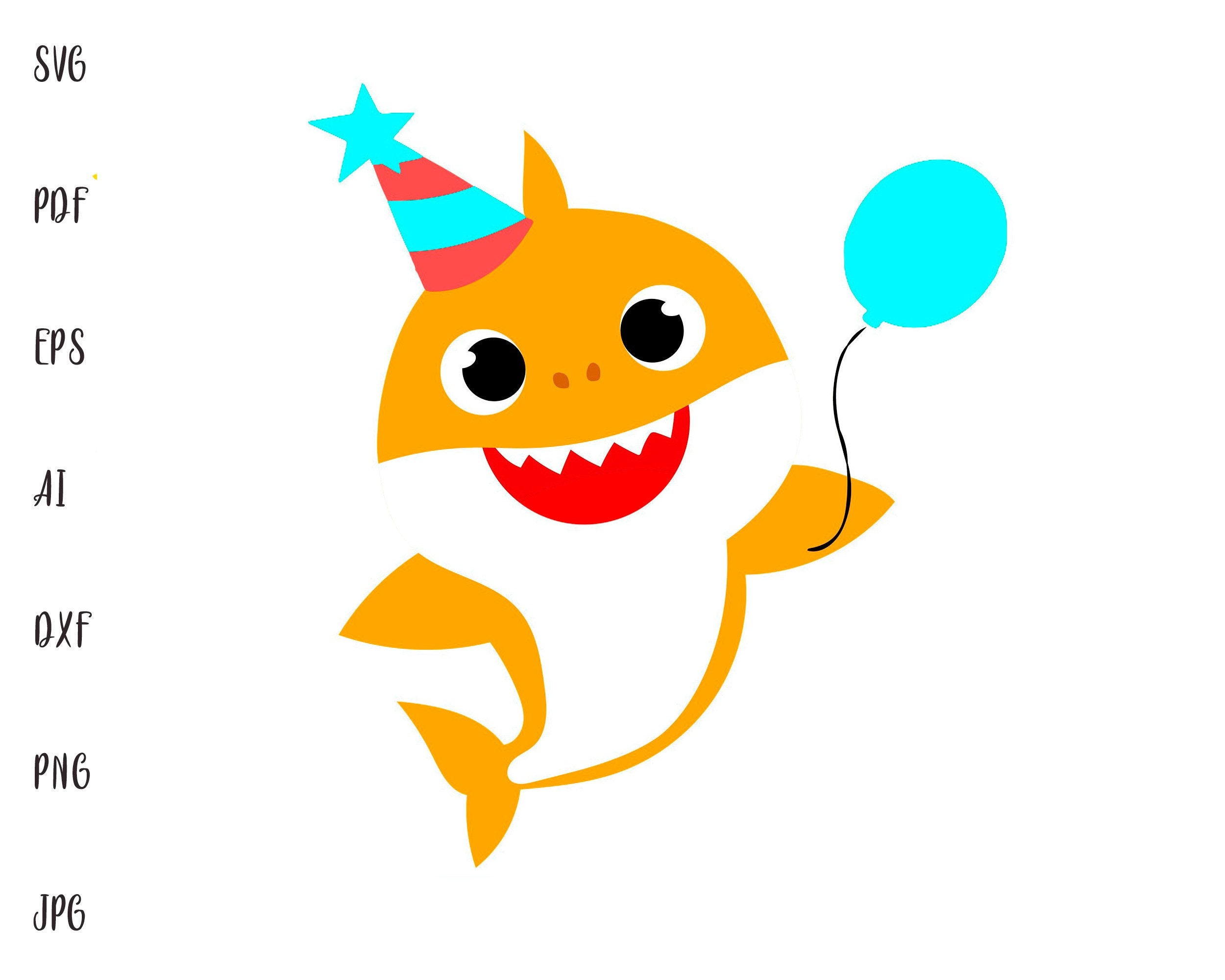 Free Free 165 Baby Shark Svg Files SVG PNG EPS DXF File