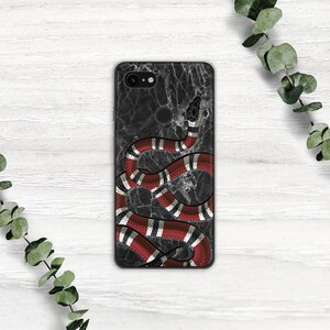 Snake Google Pixel 6 Pro Case Pixel 6 Case Black Marble Google Pixel 5 5G Case Google Pixel 5 Case Pixel 6A Case Pixel 6A Case SD0137 image 2