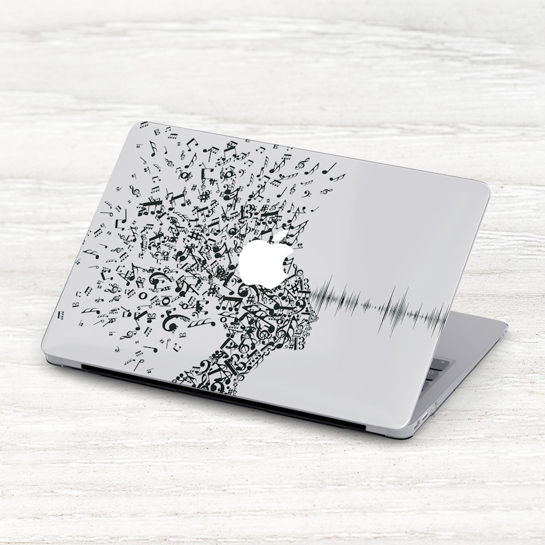 Music Art Waves 16 In MacBook Pro Case Laptop MacBook Air 13 Inch Laptop Cover MacBook Pro 13 Inch 2022 MacBook Pro 15 Inch Case SD0024 image 1