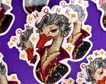BG3 Goostarion HONK Holographic Sticker