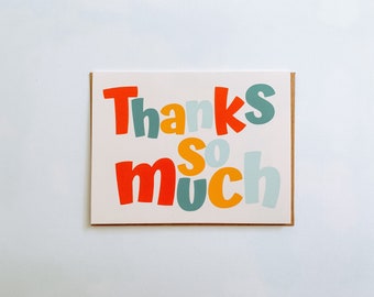 Funny Thank You Card I Didn't Want To..