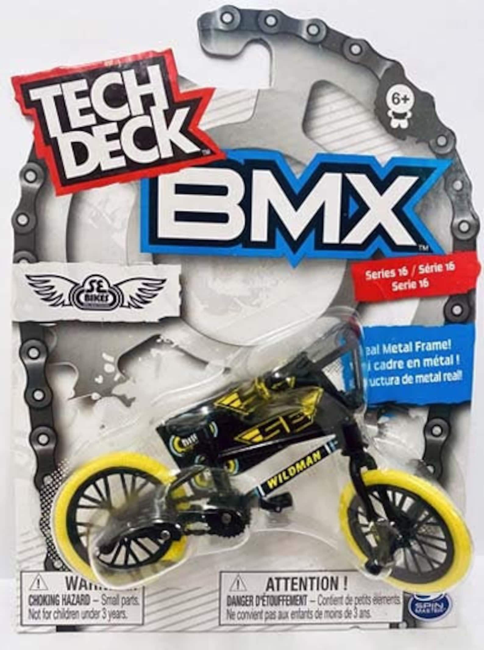Tech Deck BMX Finger Bike Series 16 Wildman Black Etsy