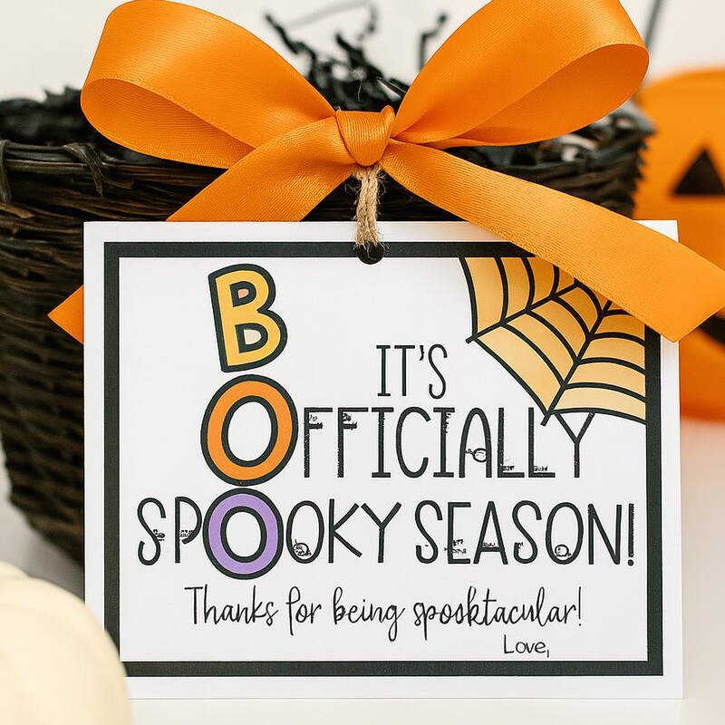Teacher Tags October Etsy