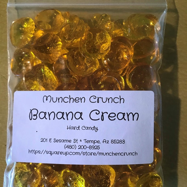 Banana Cream Hard Candy Homemade