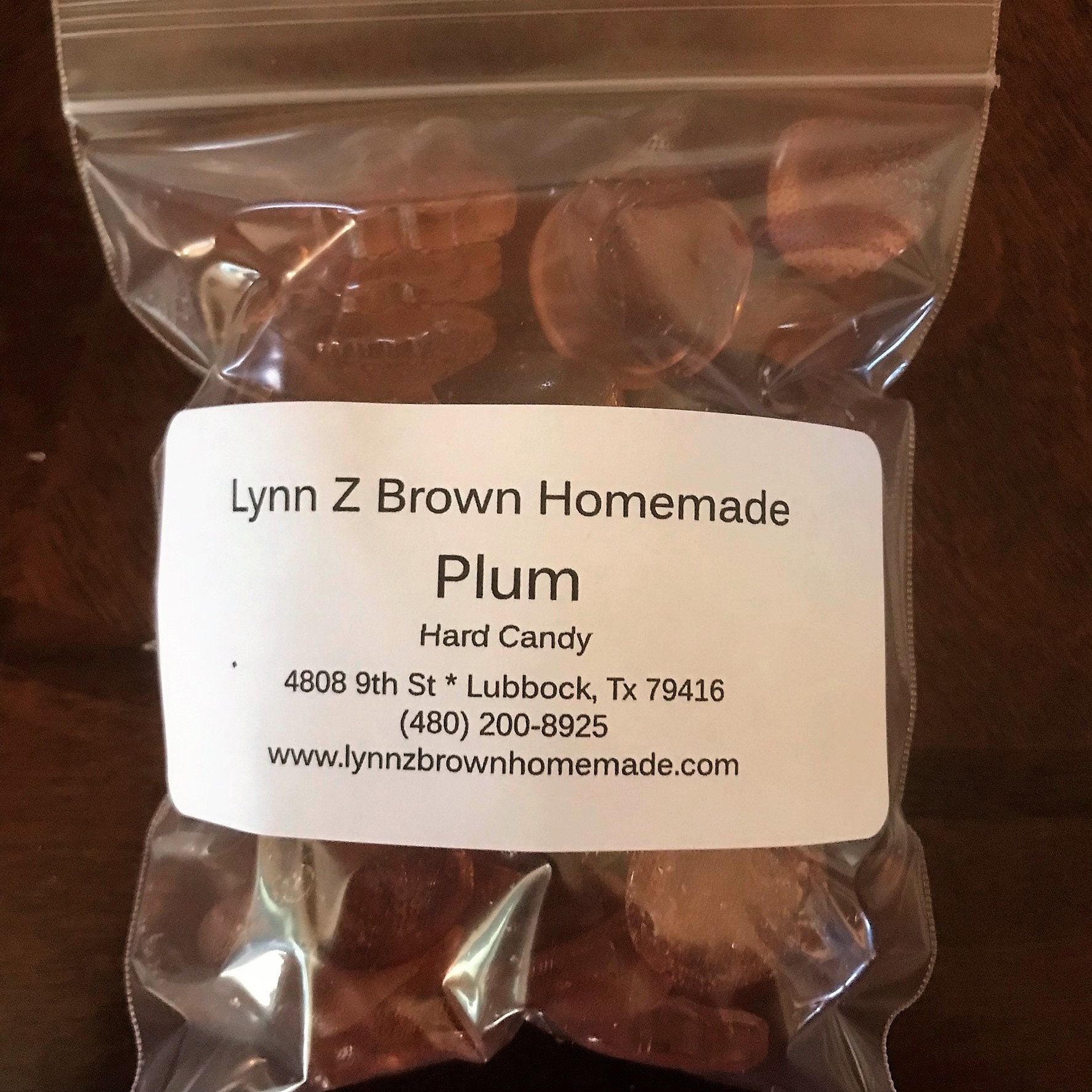 Plum Hard Candy Homemade Etsy