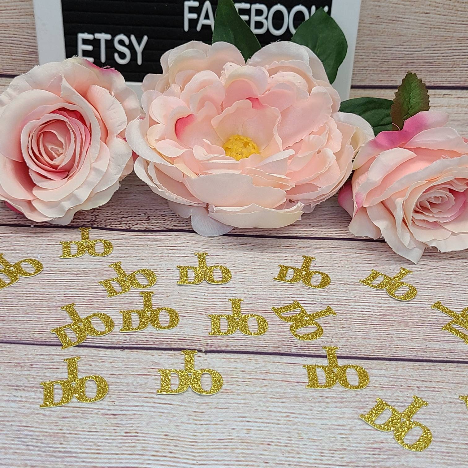 Bridal Shower decoration I Do confetti Glitter bridal Confetti Bachelorette party Engagement party Confetti bridal party