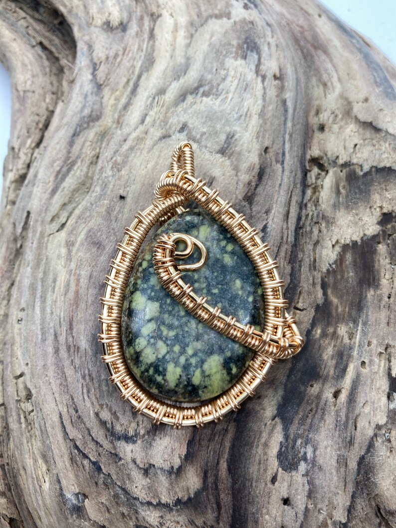Necklace Dragon egg handcrafted pendant