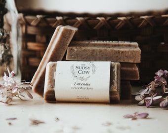 Lavender Cows Milk Soap