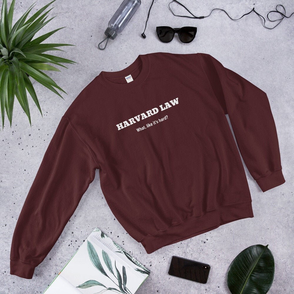 harvard law crewneck