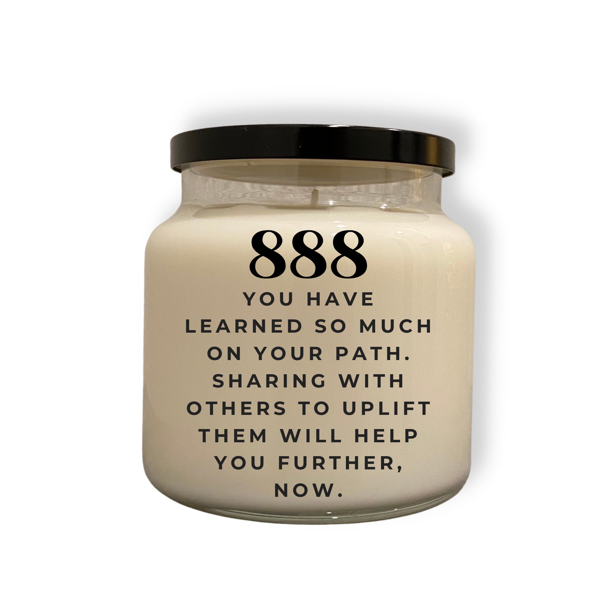 Angel Number Candle Massage Candles Stress Relief Candles Etsy