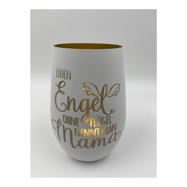 Personalized lantern, laser engraved lantern, great gift for mom, gift for mom from kids, best mom angel without wings