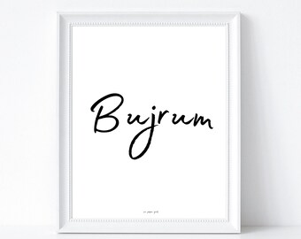 Bosnia Poster Etsy
