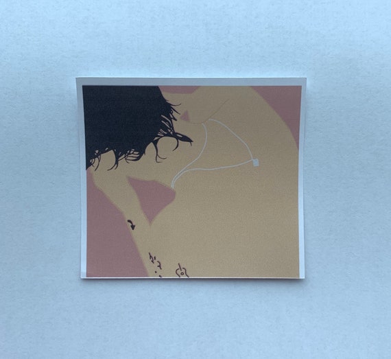 Harry Styles Hs1 Album Cover Sticker Etsy