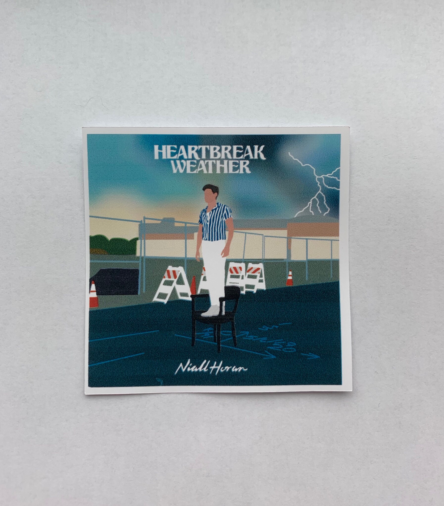 Niall Horan Heartbreak Weather Album Cover Sticker Etsy
