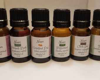 Pure Essential Oils  10 ml 100% Natural