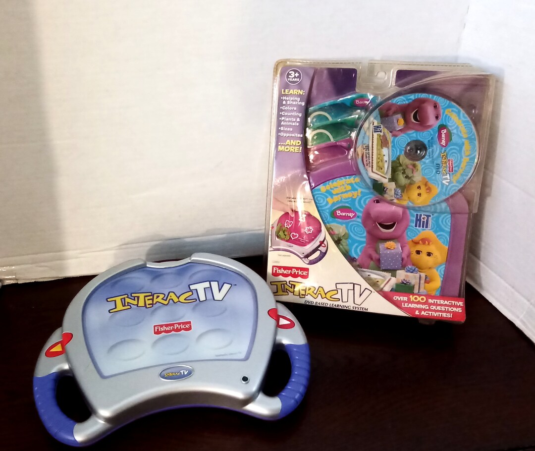 Fisher Price Interactv DVD Learning System Complete With Etsy