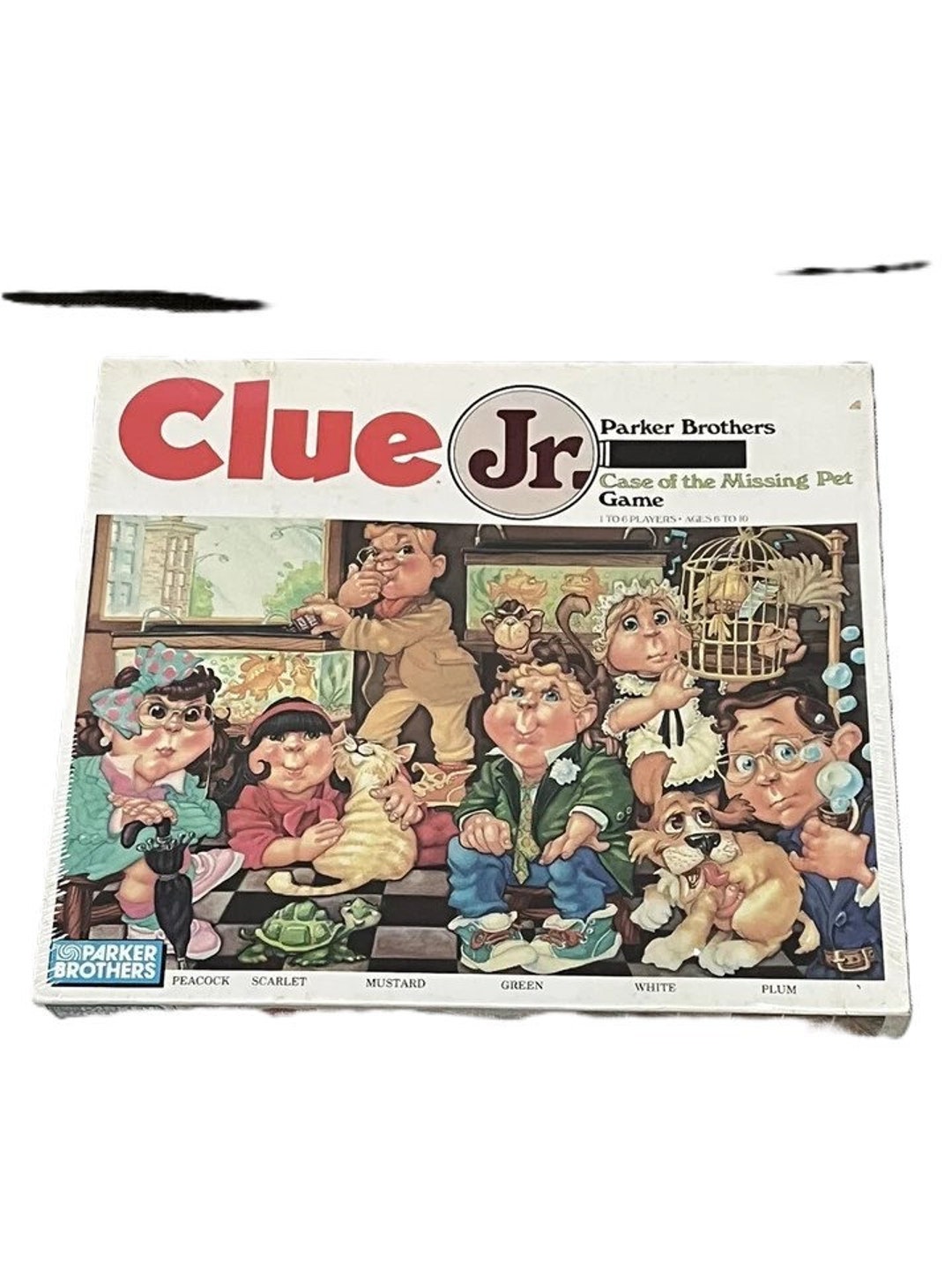 Parker Brothers Clue Jr. Case of the Missing Pet Board Game Vintage ...