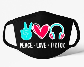 Tiktok Face Mask Etsy