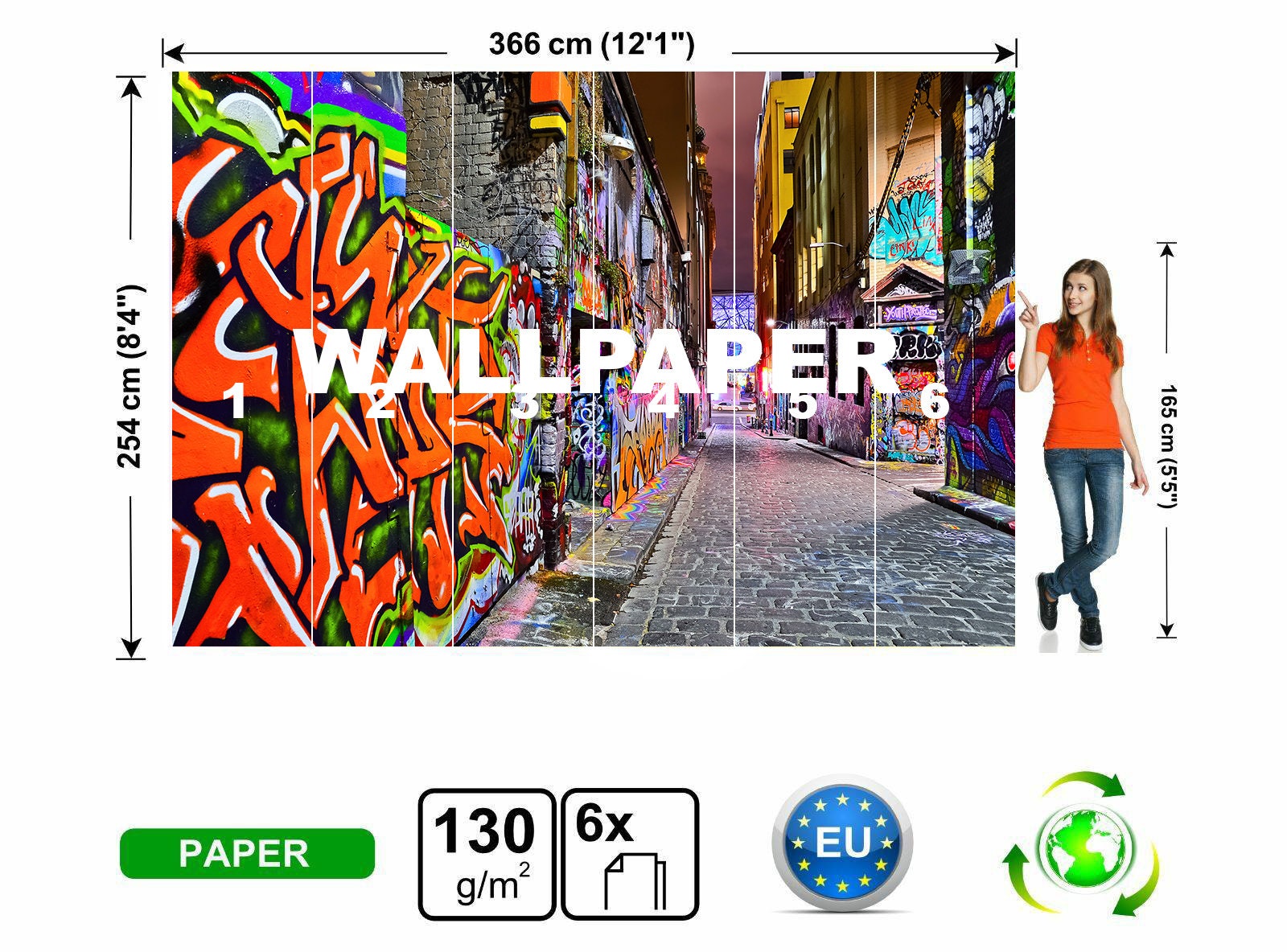 Graffiti Wallpaper Graffiti Wall Mural Art Wall Mural for Etsy