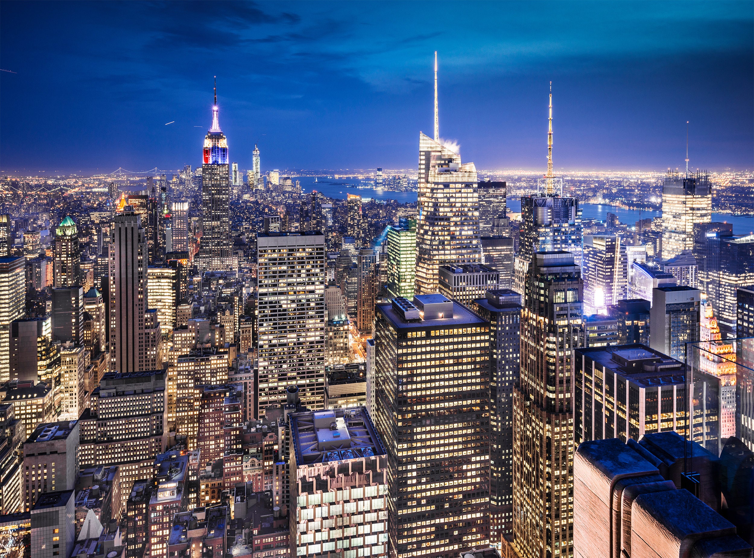 Hong Kong City Wallpaper Peel and Stick Wallpaper Removable Etsy