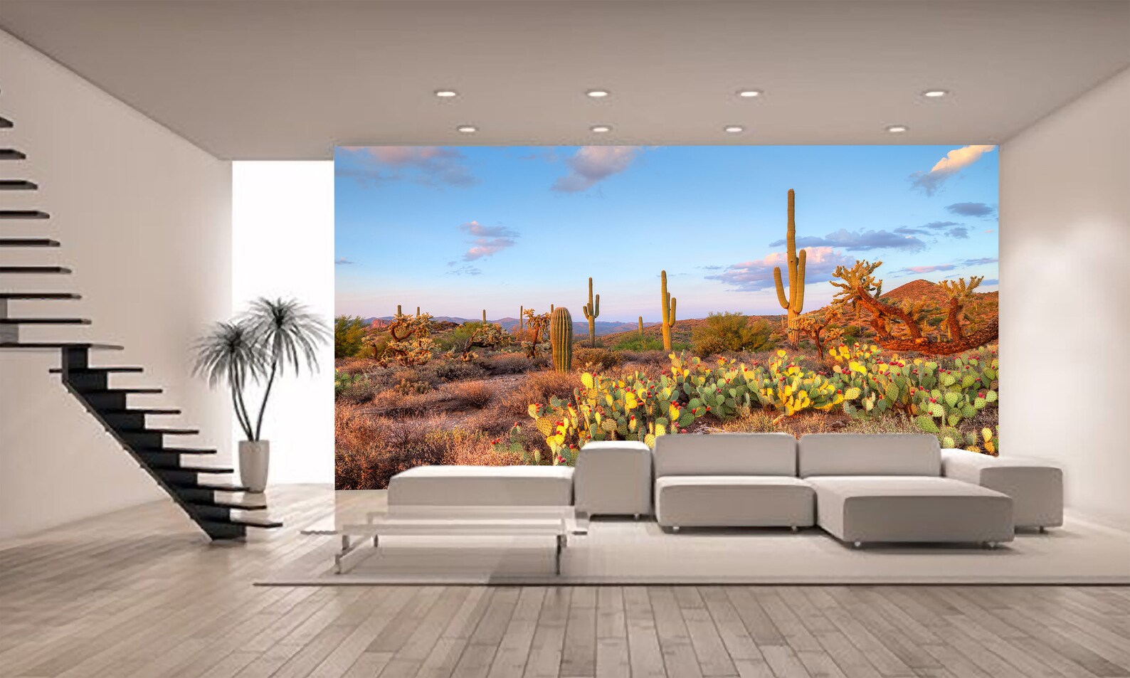 Peel and Stick Sonoran Desert Mural Photo Wallpaper Removable - Etsy