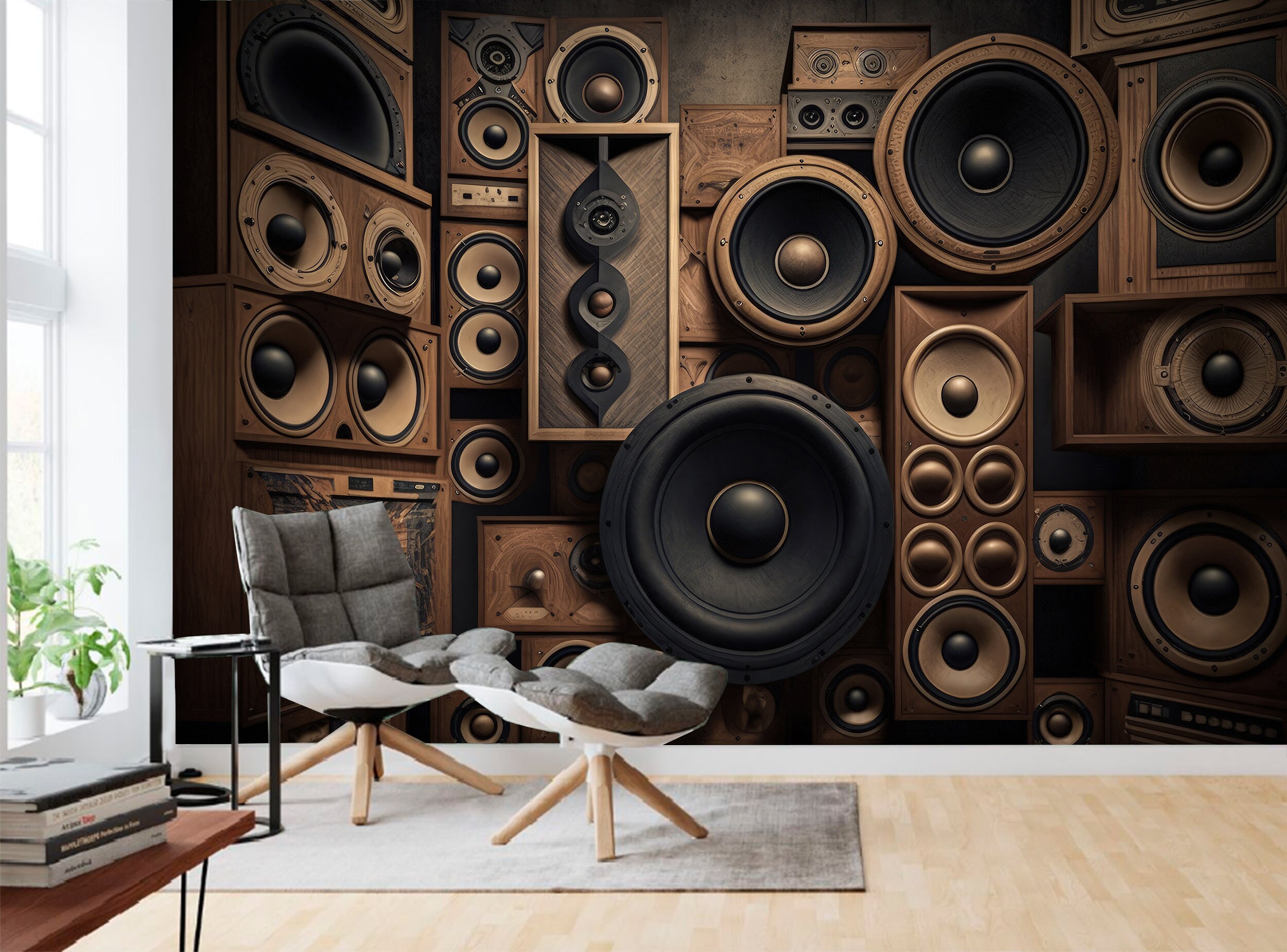 Speaker Wall Wallpaper