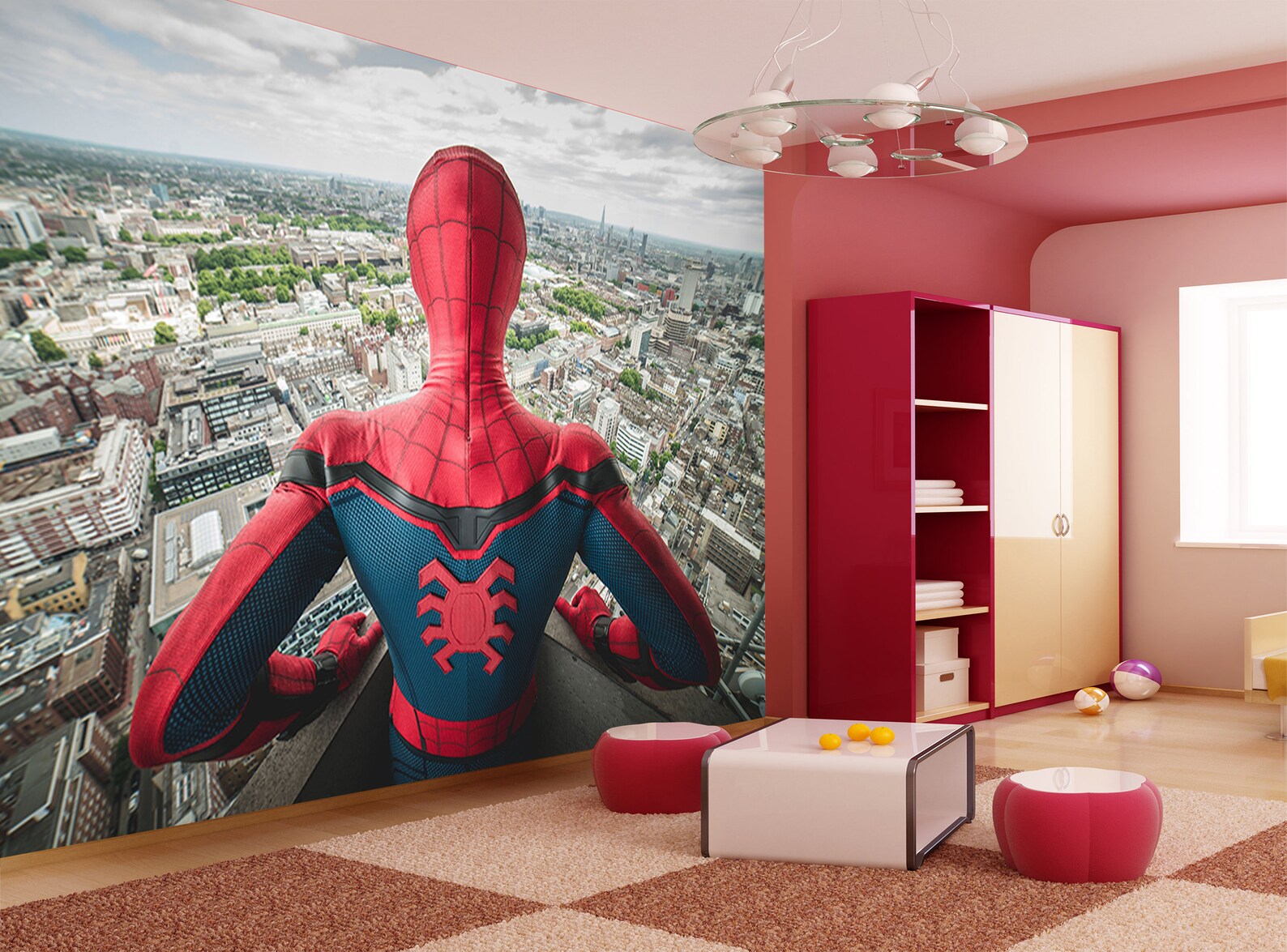 Spiderman Wallpaper Kids Wall Mural Photo Wallpaper Removable Etsy