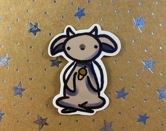 Woodland mythical creature sticker