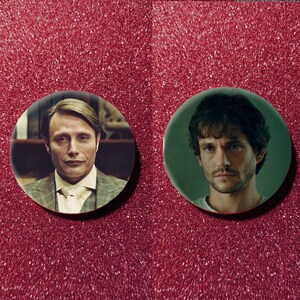 Hannibal and Will Hannibal badges image 2