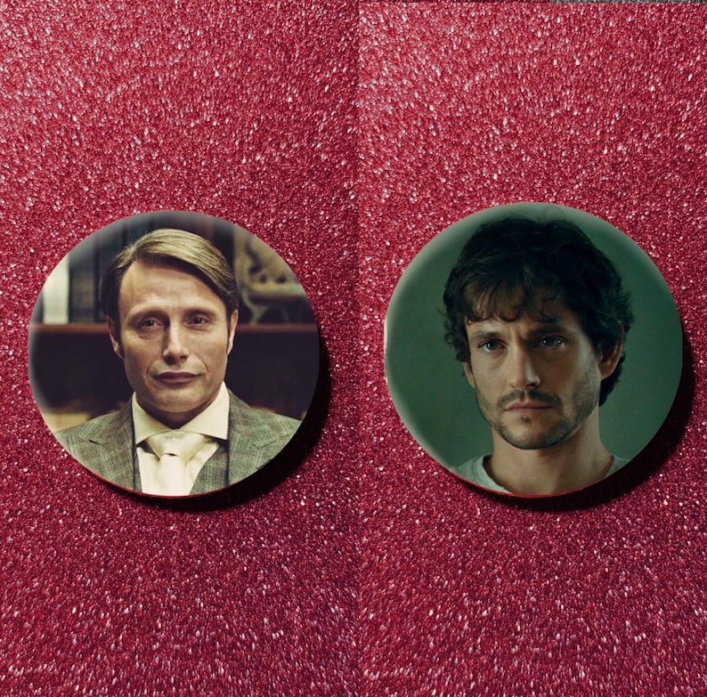 Hannibal and Will Hannibal badges image 2