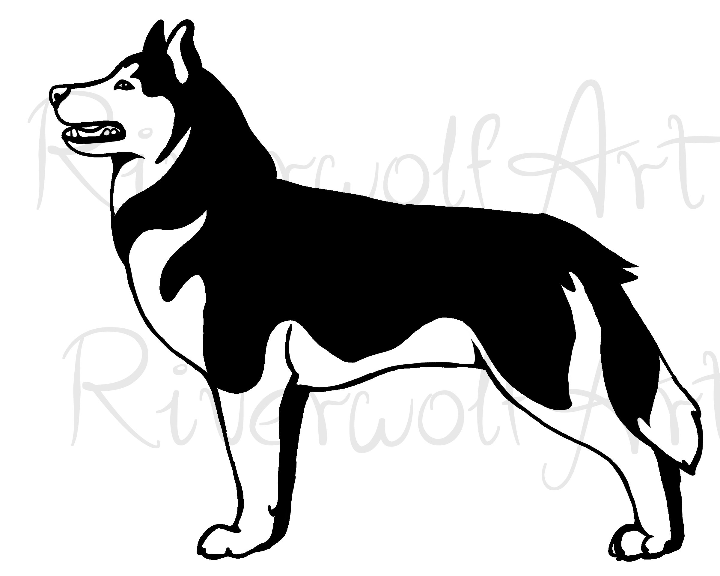 Siberian Husky Svg Dog Svg Husky Png and Svg Png Files - Etsy