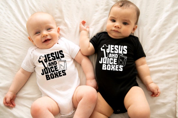 Juice Boxes And Jesus Kids T-Shirt - Fun Youth Tee For Church & Play