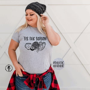 Christmas Shirt, &#39;Tis the season Shirt, Tamales Abuelita Chocolate Shirt, Cafe and Pan Dulce Shirt, Tamale Season Tee, Winter Shirt, Coffee