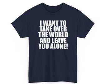 リバタリアンTシャツ - 面白い自由の引用句、ユニセックス ヘビーコットンTシャツ