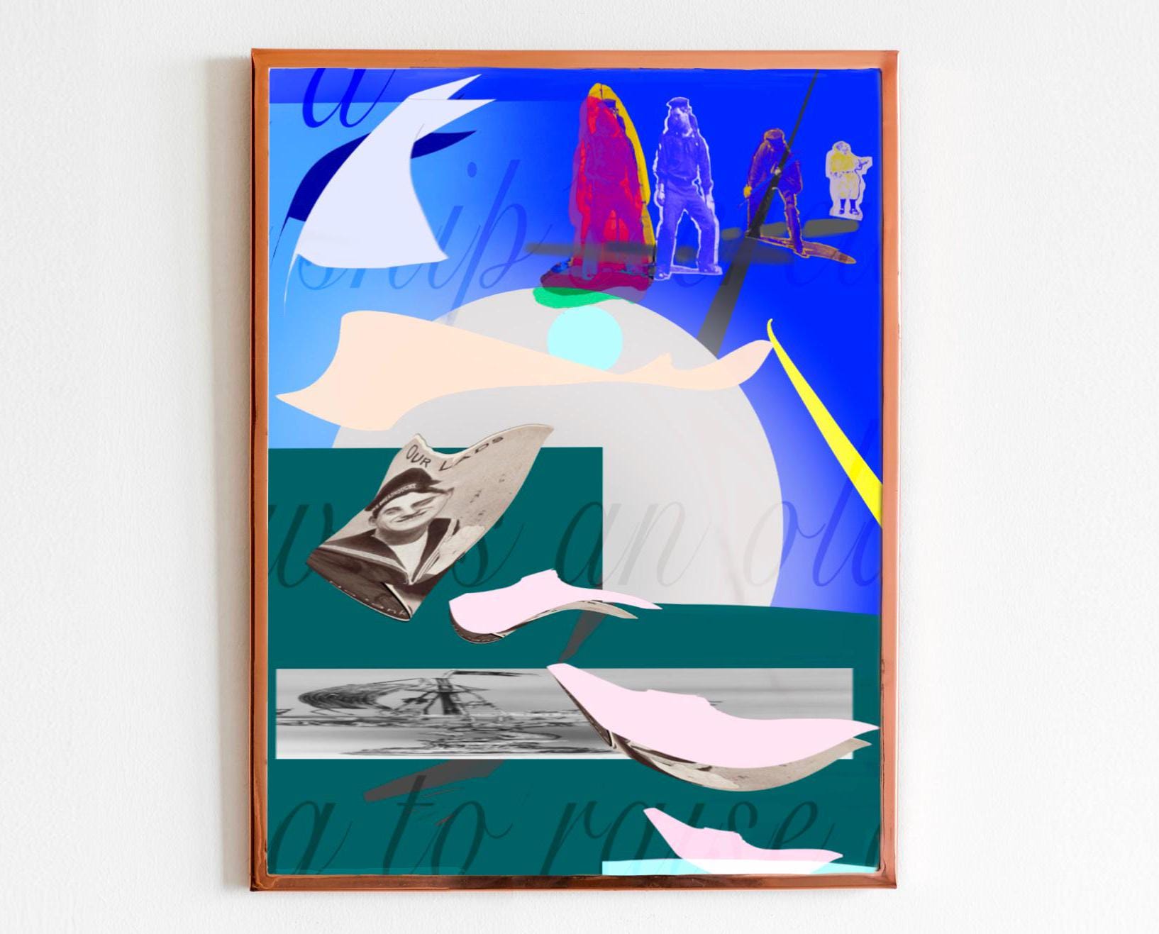 蟹座 0º 6月21日 サビアンシンボル ウォールアート占星術グラフィックポスターファインアートプリント - Etsy 日本