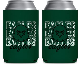 Philadelphia Eagles Koozie | Handmade Neoprene Can Cooler