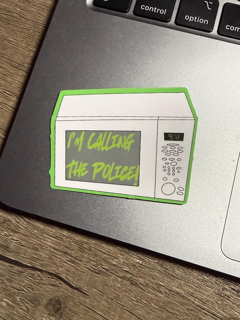 Microwave Meme Sticker | 