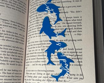 Whale Shark Bookmark | Handmade Acrylic Ocean Reader Gift