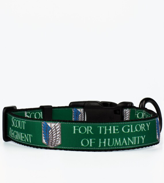 Attack on titan dog collar Clearance