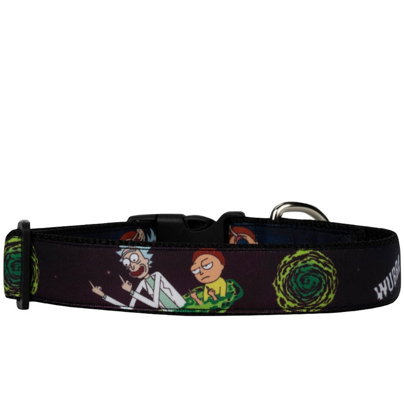 Collar de perro de Rick y Morty Etsy