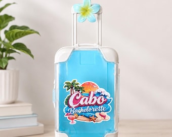 Pegatinas holográficas para despedida de soltera en Cabo - Juego de 4 pegatinas